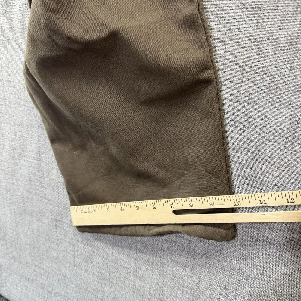 Old Mill Pants Mens 38x34 Canvas Fleece Lined Carpenter